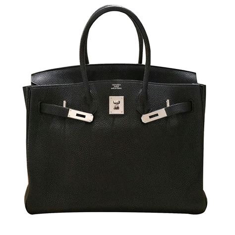 hermes handbags black leather